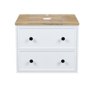 Тумба подвесная IDDIS Torr TOR60WBi95K со столешницей 60см белый матовый